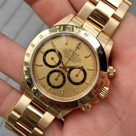 Rolex Daytona Gold 16528 